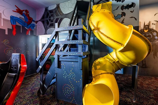 Unleash your fun in the custom built games room