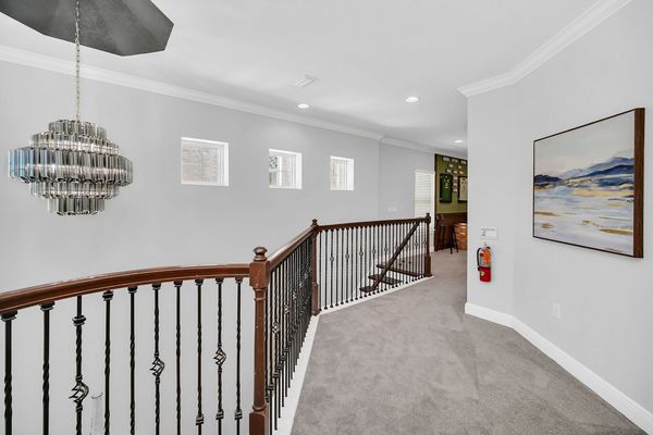 Head upstairs where you'll step right into an Irish Bar!