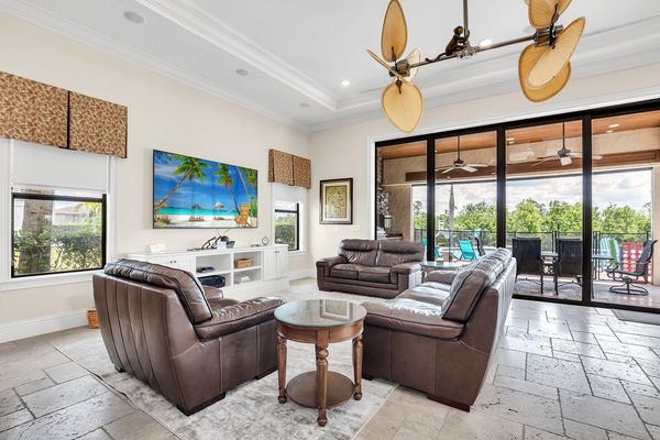 Take some time to watch a movie on this large flat screen TV