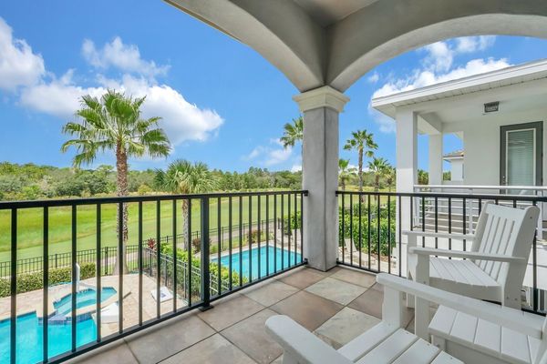 Breathtaking view from the balcony
