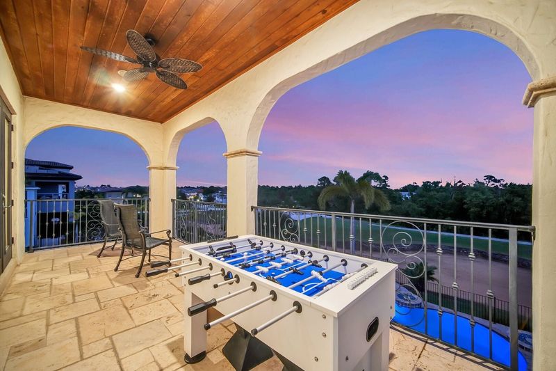 Gorgeous golf course views from the 2nd floor balcony