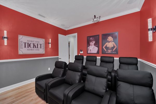 Comfortable seating for you to relax and watch your favorite movie