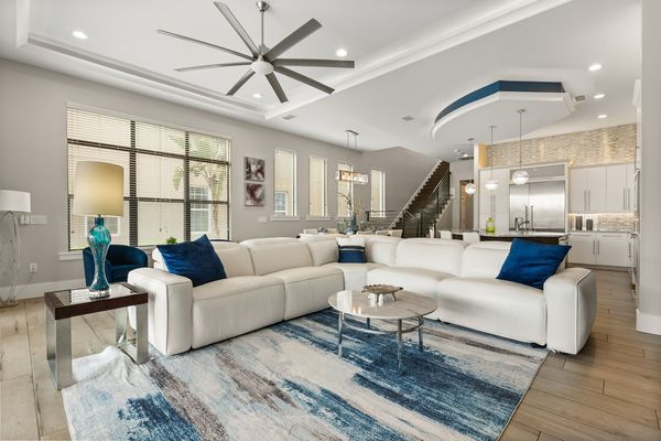 This living space is truly incredible