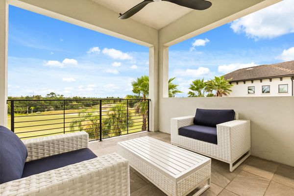 Unwind with a great view of the Grande from your second floor balcony