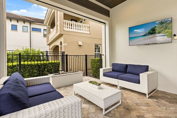 Watch a game out on the pool deck