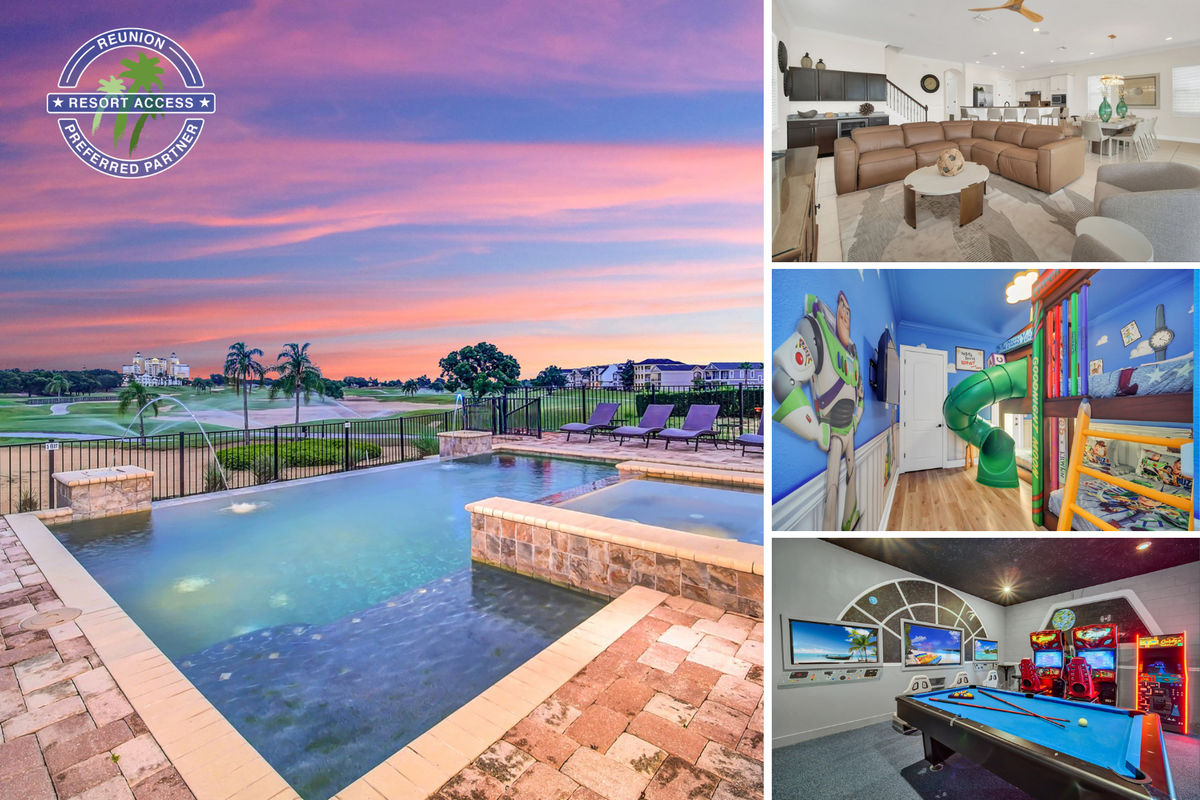 Experience The Grande View; a 7 bedroom home perfect for your next family vacation! | Photos updated: February 2025
