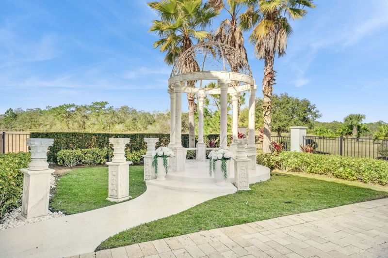 A beautiful gazebo made for any special occasion