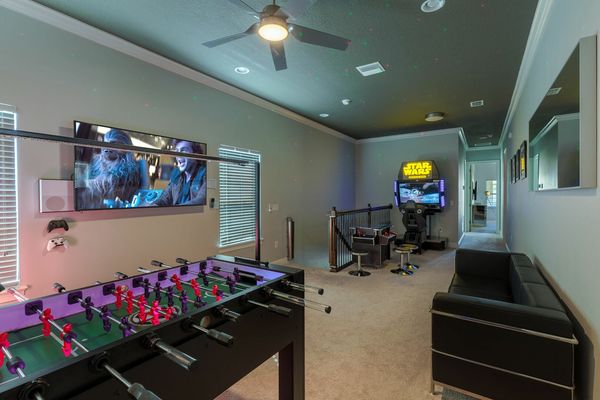 Plus a flat screen TV for your entertainment