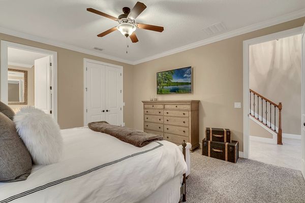 The Italian suite has a great location on the first floor