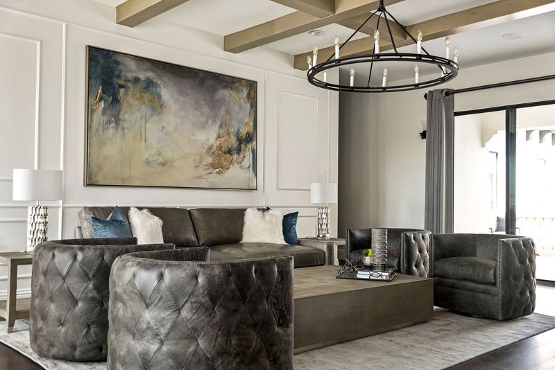 Head upstairs to the loft area with comfortable seating, a flatscreen TV and access to the balcony