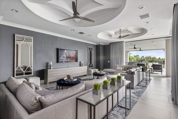 The incredibly designed open living space is great for the whole family to be together