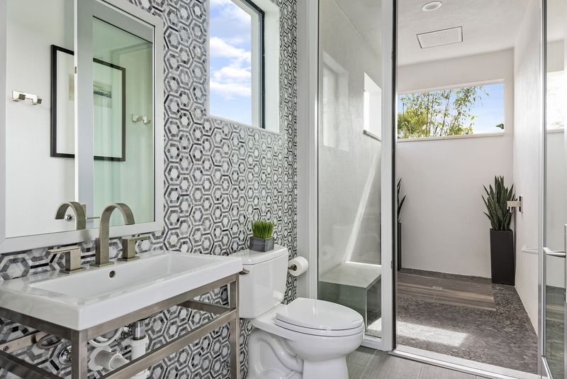 Outside shower