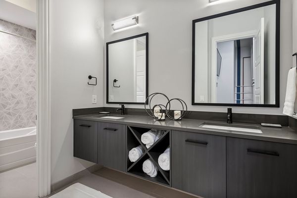 Complete with its own bathroom to get ready for a day of heroic acts