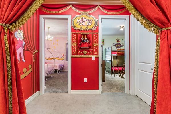 The kids will have a grand entry to their bedrooms