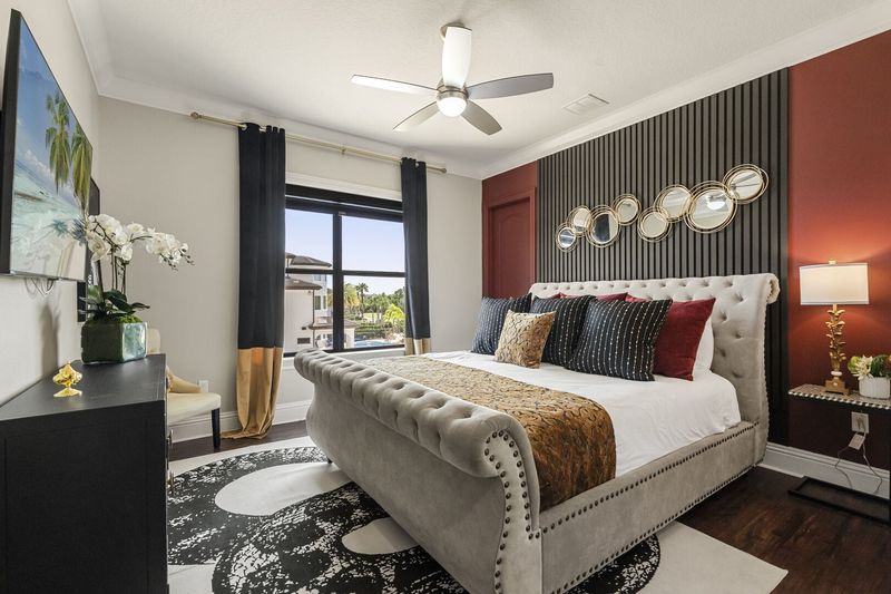 First floor suite with a comfortable King bed