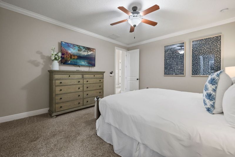 The Italian suite has a great location on the first floor.