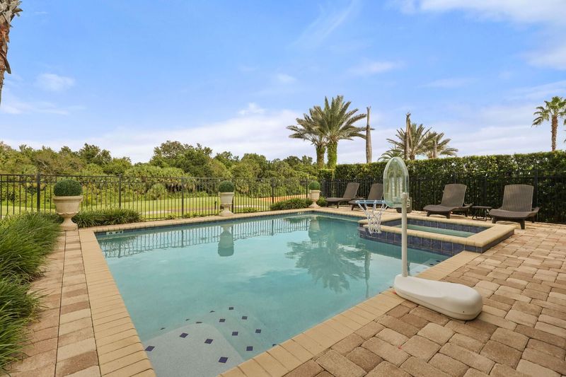 Relax by the pool in our comfortable pool seating and enjoy the amazing views.