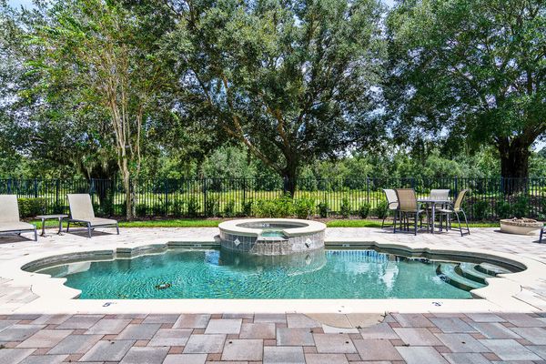 Enjoy the spill over spa