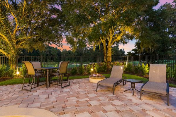 Plenty of comfortable patio seating