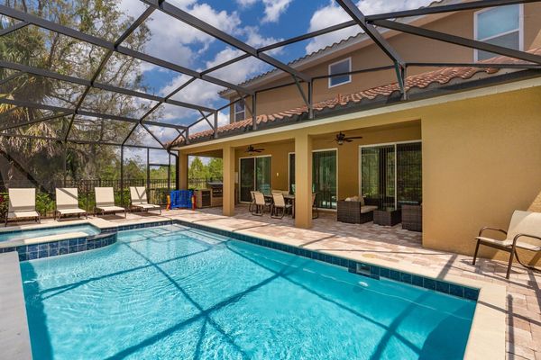 Featuring your own private screened in pool