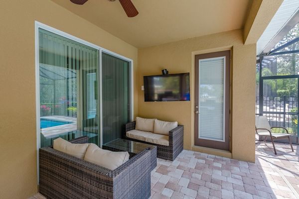 Comfortable patio furniture to relax on