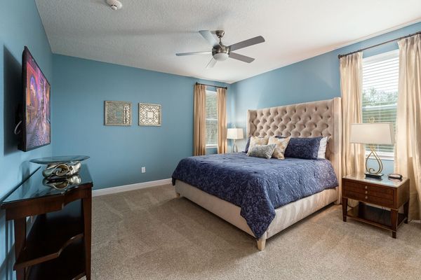 Spacious King bedroom