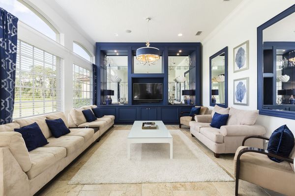 Luxurious plush couches for the whole family to relax and spend time together