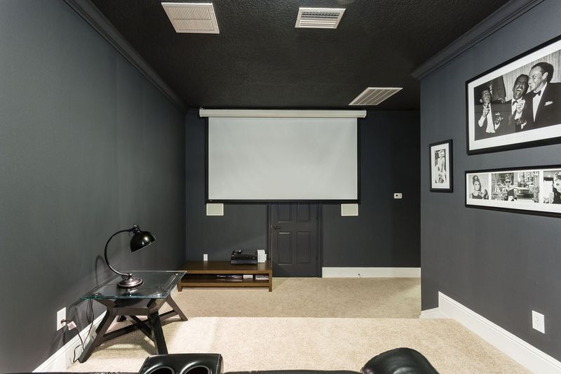 Kickback and watch a movie together on your projection screen