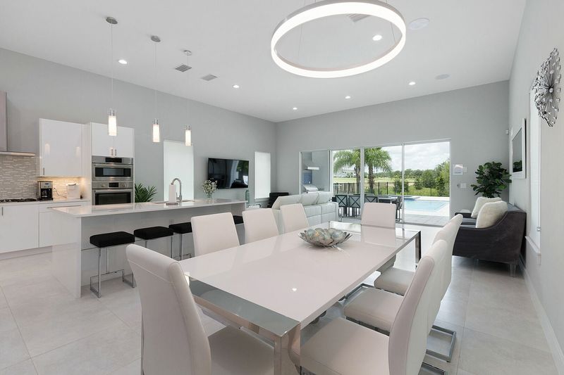 The open area concept is perfect to gather the whole family