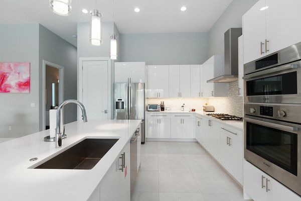 Cook gourmet meals in the fully equipped kitchen