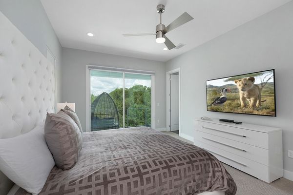 One step away from gorgeous views from the balcony