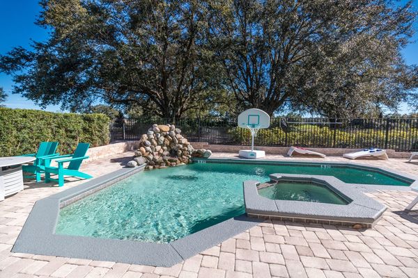 Sit by the pool and soak up the Florida sun