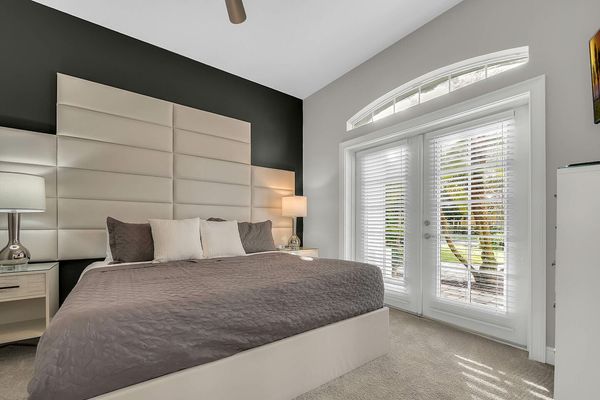 Downstairs king bedroom