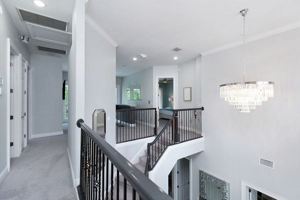 Upstairs is cozy and makes you feel right at home