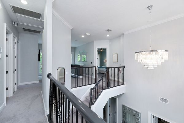 Upstairs is cozy and makes you feel right at home