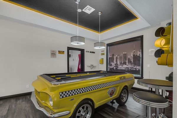 Play rounds of pool with loved ones