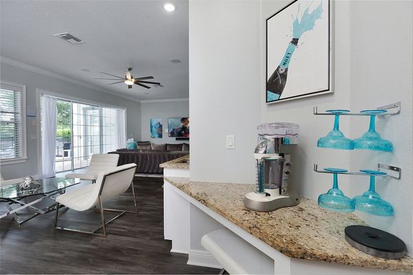 Make a few drinks and enjoy them by the pool