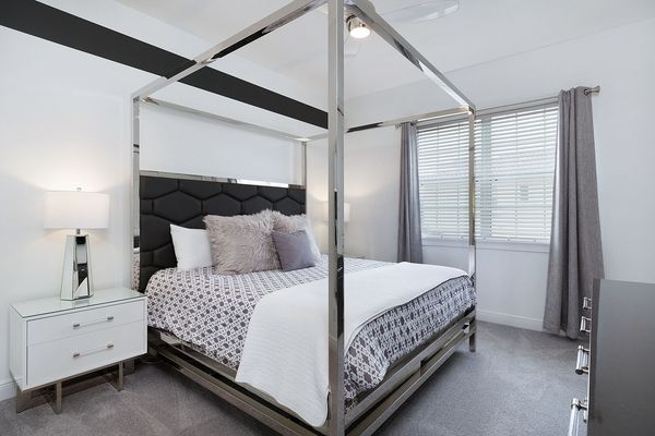 Modern king bedroom