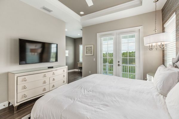 Private balcony access