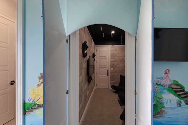 Kids will love the secret playroom thats attached to their bedrooms