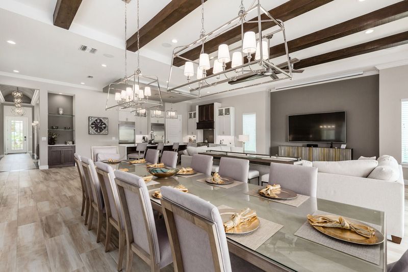 Share stories with family and make memories gather around the dining table