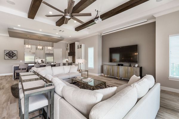 Watch your favorite TV show on the 86-Inch SMART TV