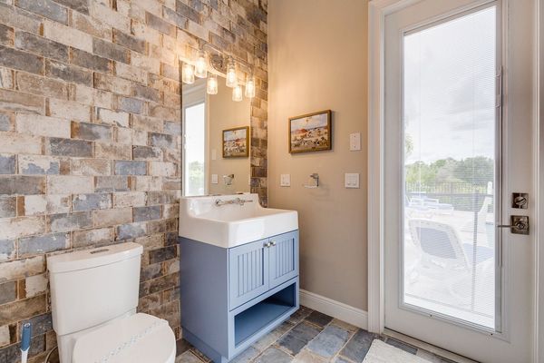 Downstairs Pool Bath