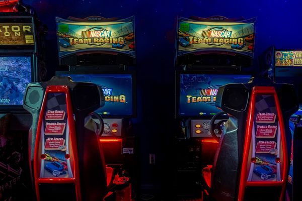 Show off your driving skills on the racing arcades