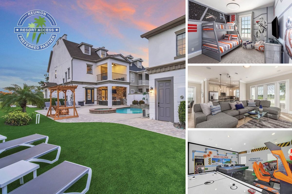 This luxurious 7 bedroom home features all of the amenities you can dream of for your Orlando vacation | Photos updated: April 2024