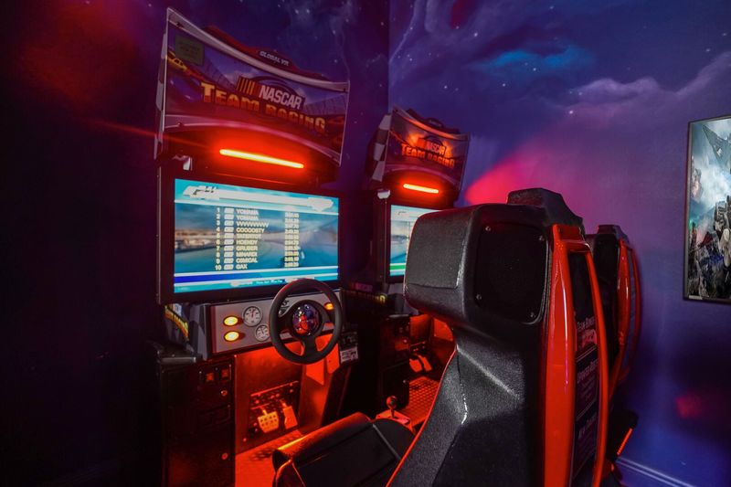 Show off your driving skills on the racing arcades