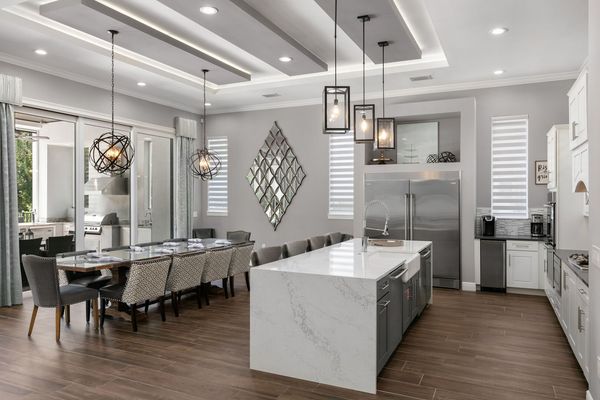 Prepare delicious meals in this spacious kitchen