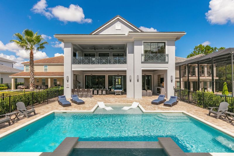 Spend hours in the private pool