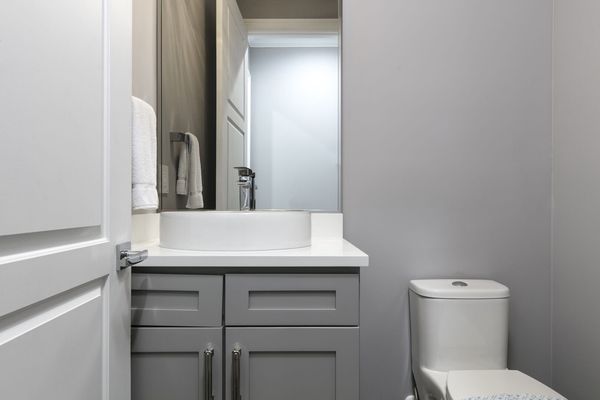 Second floor hallway bathroom