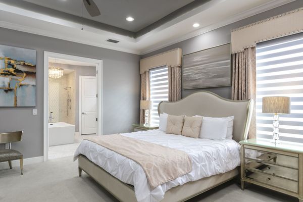 This suite has a king bed, sitting area, and balcony access